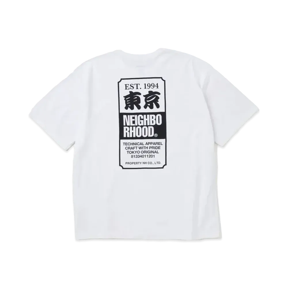 NEIGHBORHOOD 241 Spot . Tee SS-2 "White"
