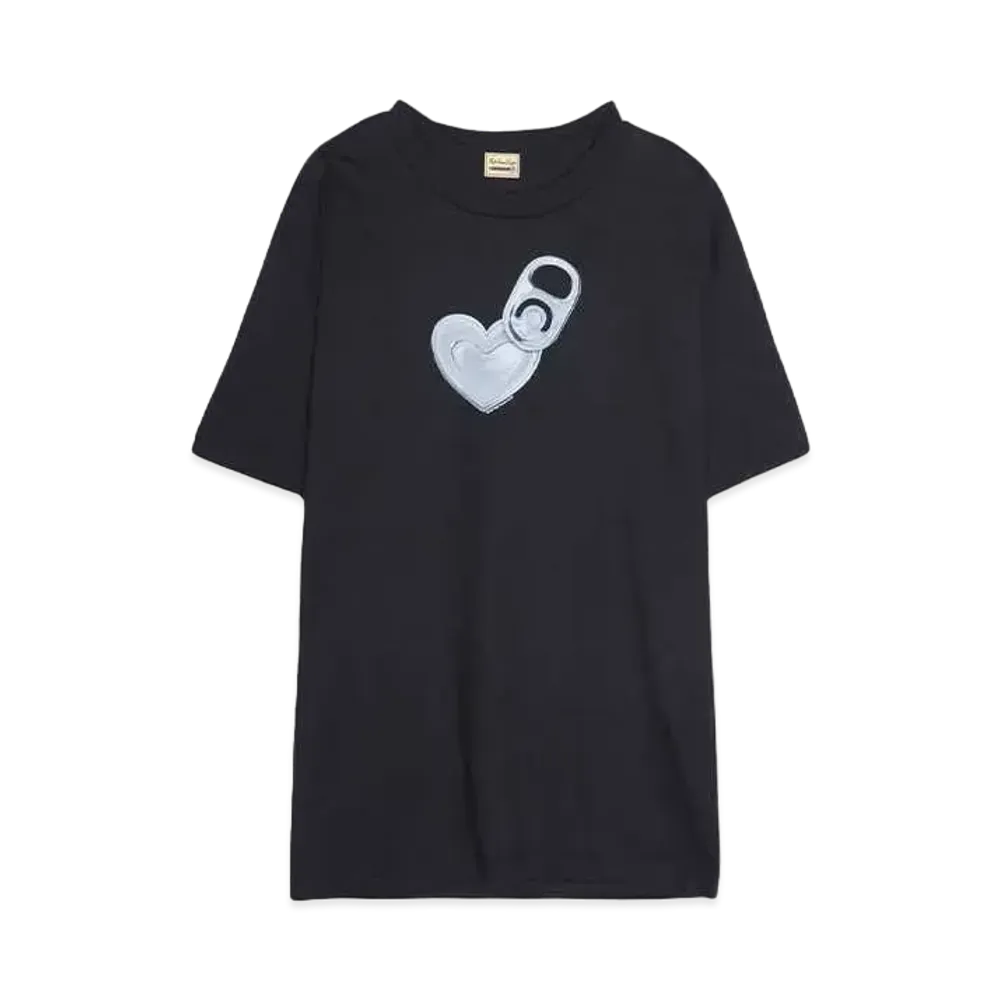 High Scream Center PULL-LOVE-TAB TEE "BLACK"