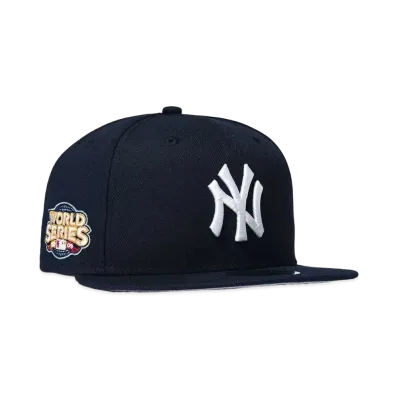 NEW ERA NEW YORK YANKEES WS 2009 59FIFTY Gold Patch "NAVY"