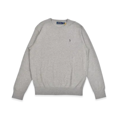 Polo Ralph Lauren L/S Pullover Sweater "Gray Heather"