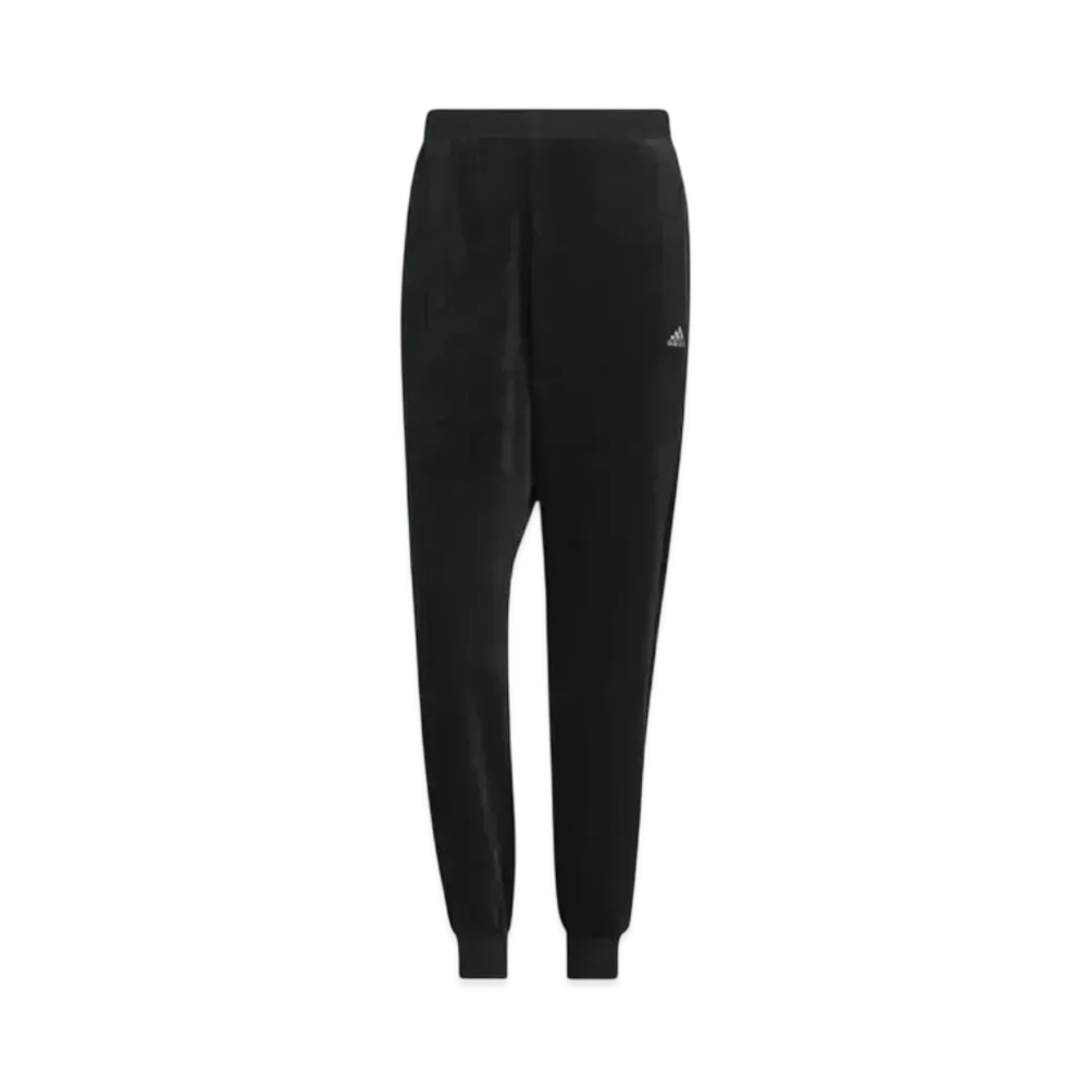 adidas BYD3S Loose Fit Velor Full Length Cuff Pants (Gender Neutral) "Black"