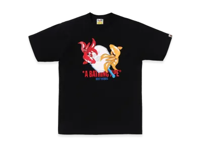A BATHING APE Goldfish Scooping Tee "Black"