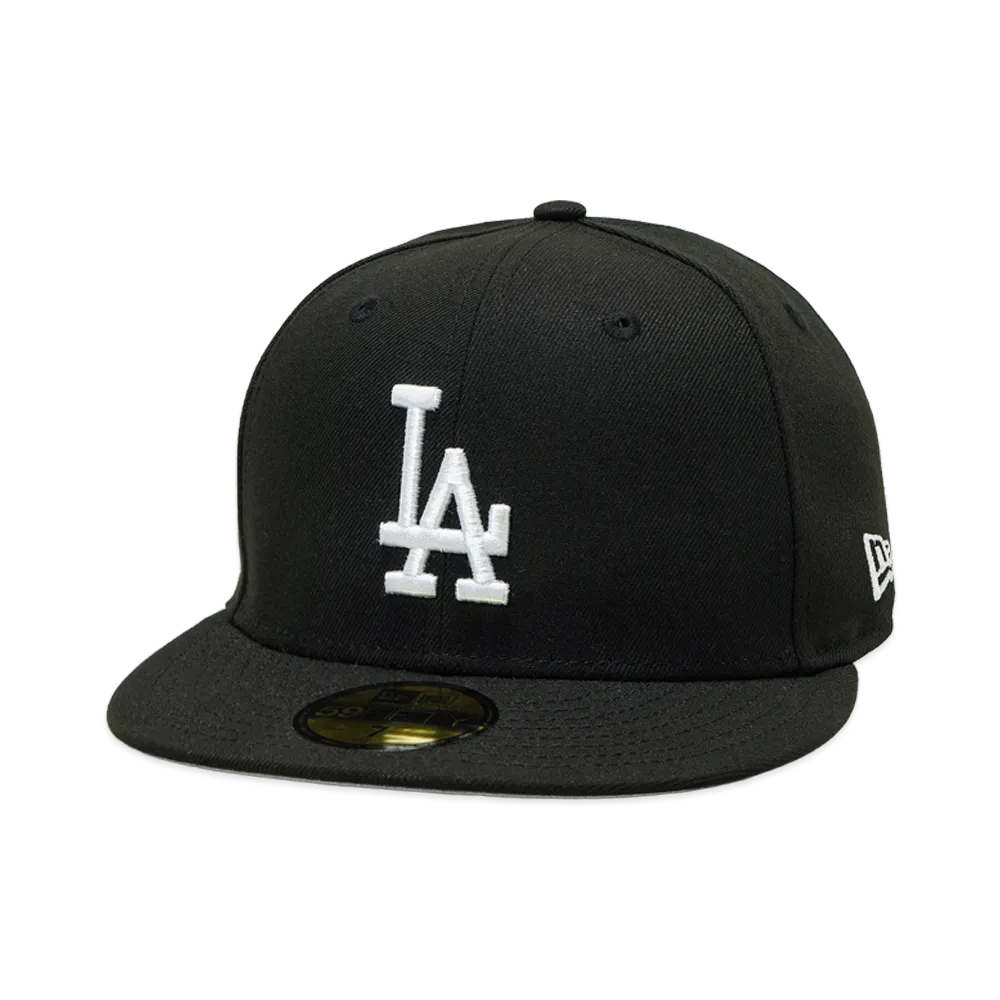 NEW ERA 59FIFTY 5950 MLB "LA Black/White"
