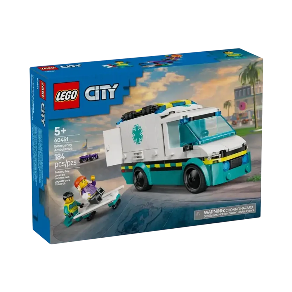 LEGO CITY "Emergency Ambulance" [60451]