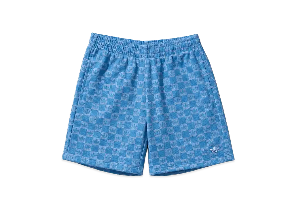 adidas Monogram Mesh Shorts "Blue"