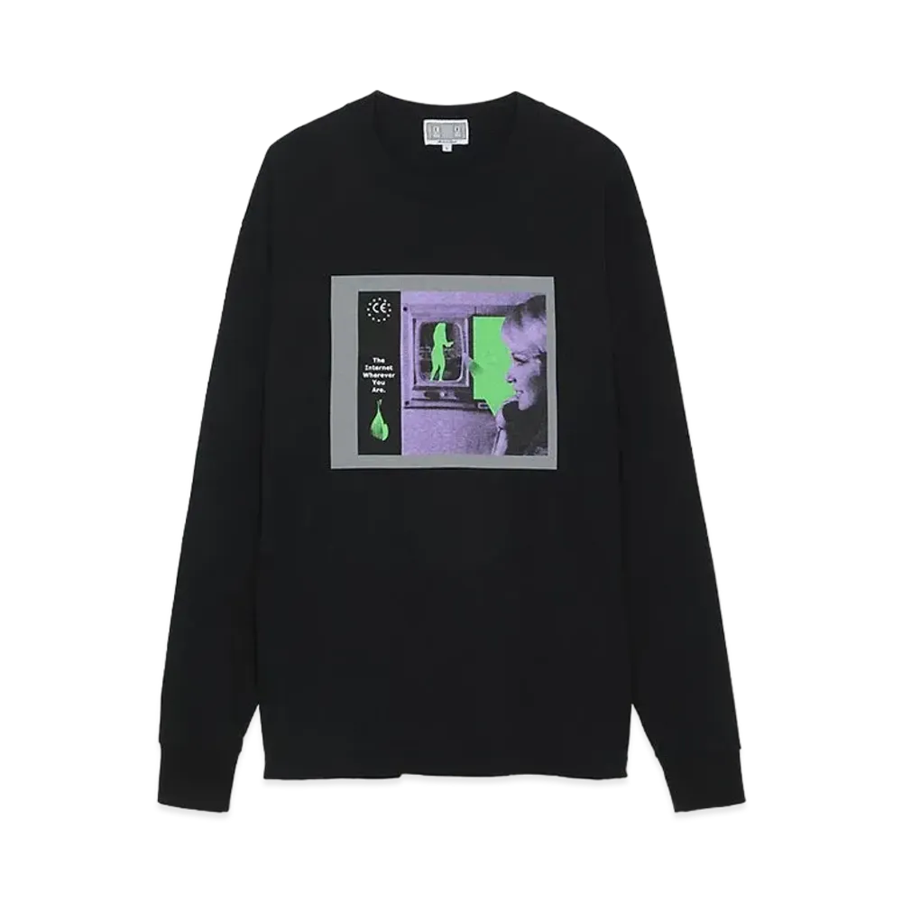 Cav Empt (C.E) WHEREVER LONG SLEEVE T "Black"