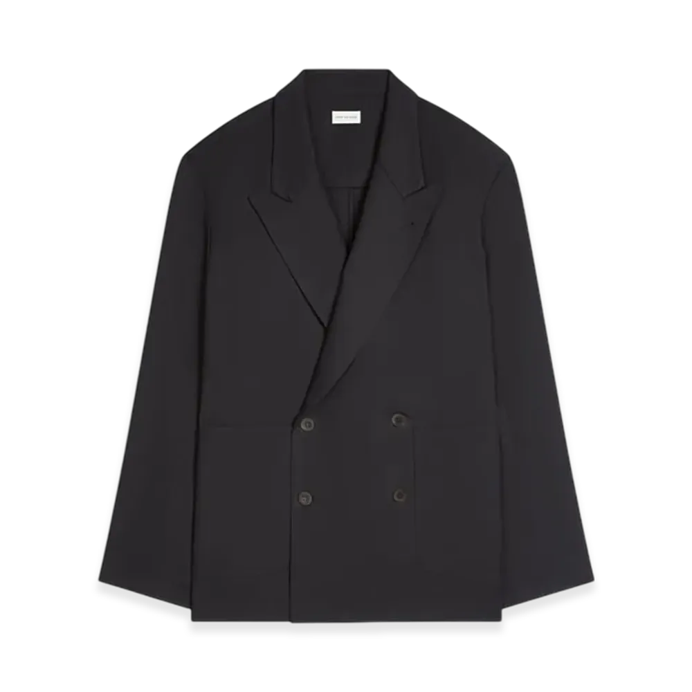 DRIES VAN NOTEN Blazer Shirt "Black"