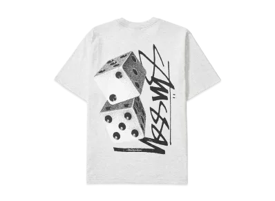 Stussy Tall Dice Tee "Ash Heather"