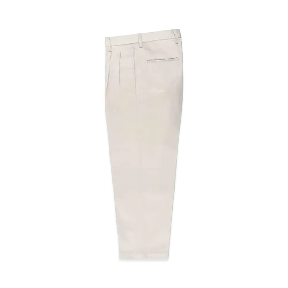 WACKO MARIA Double Pleated Chino Trousers "White"