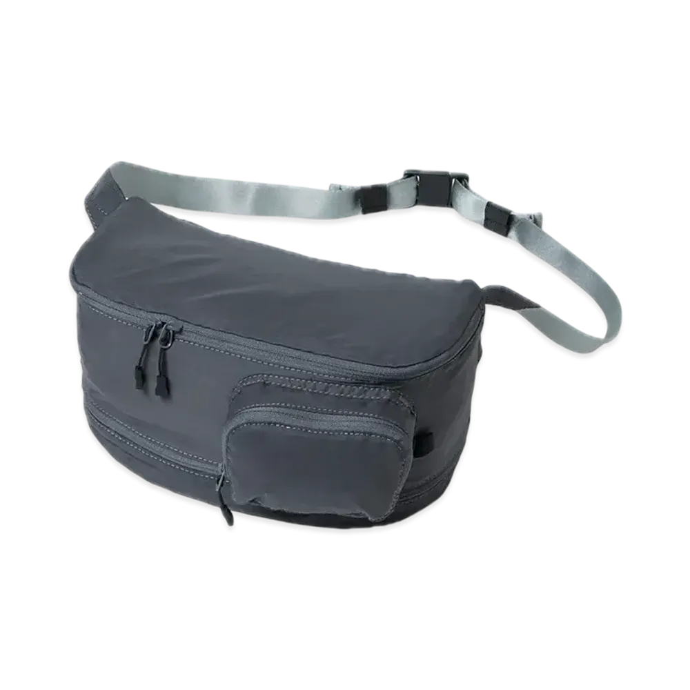 DAIWA PIER39 Tech Travel Expand Fanny Bag "Charcoal"
