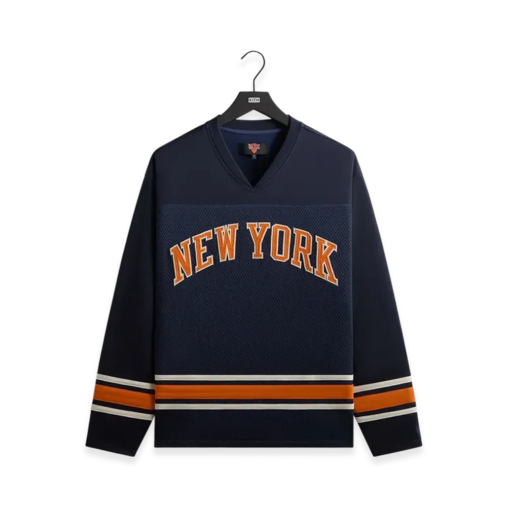 Kith x the New York Knicks Malik Long Sleeve "Nocturnal"