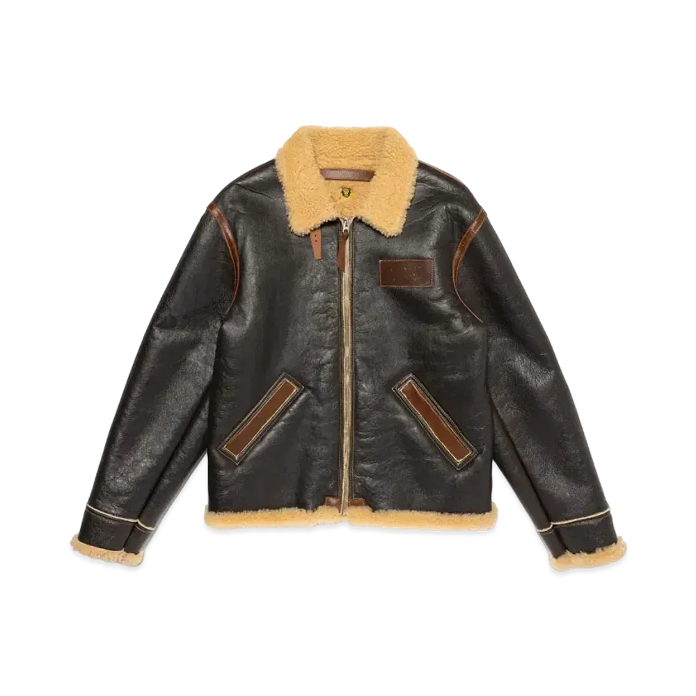 HUMAN MADE Mouton Jacket "Brown"
