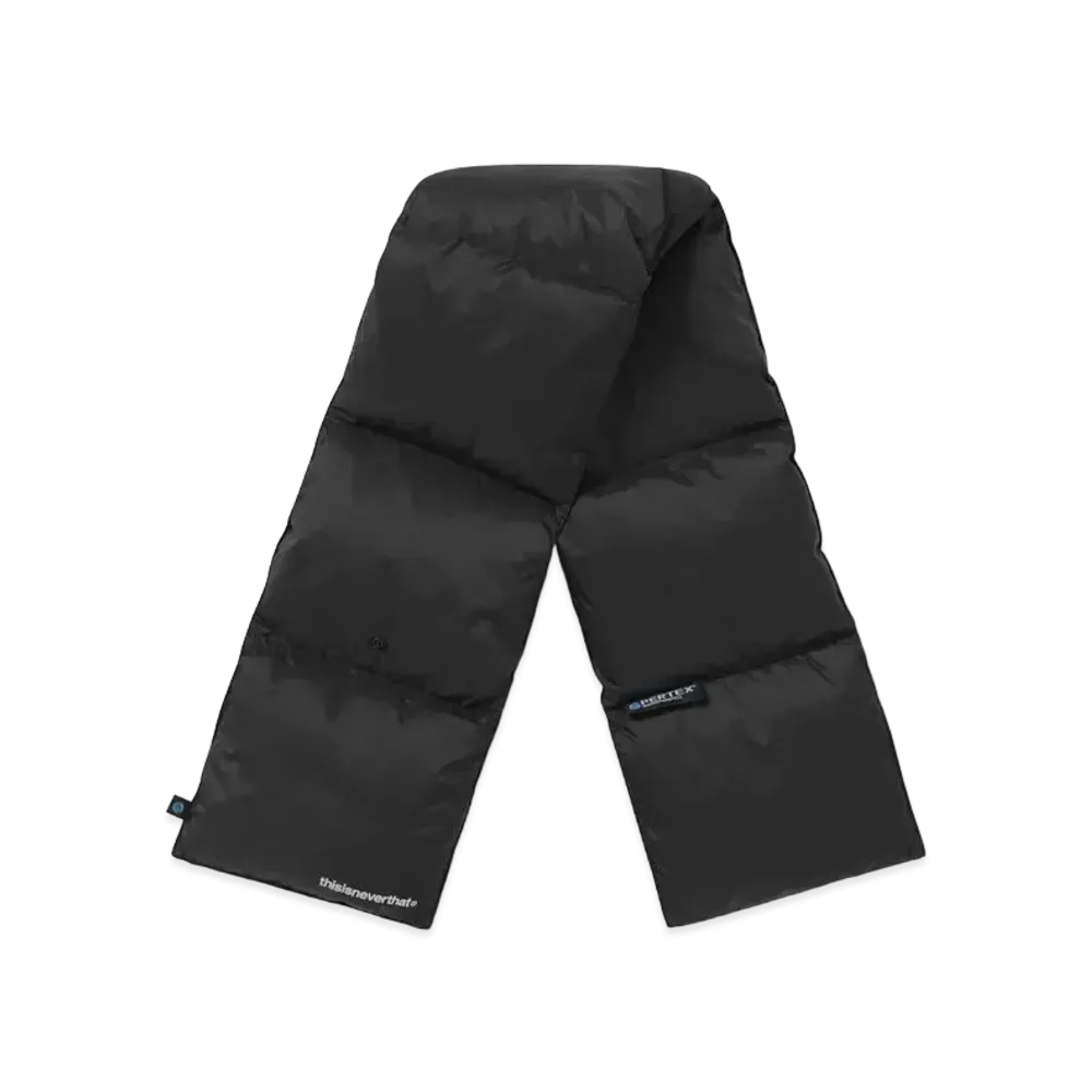 thisisneverthat PERTEX T Down Scarf "Black"