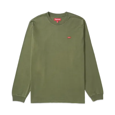 Supreme Small Box L/S Tee (26SS) "Dark Olive"