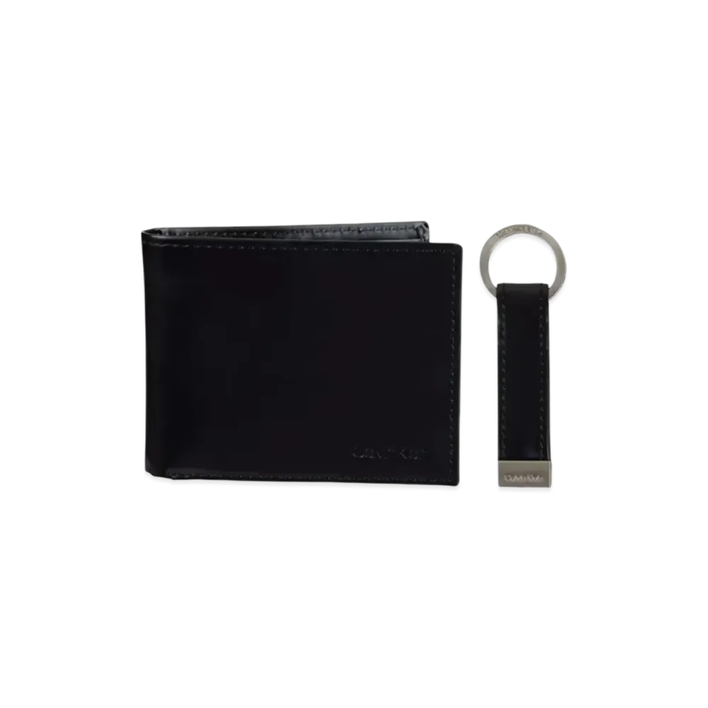 Calvin Klein Wallet With Key Ring "Black"