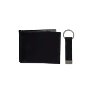 Calvin Klein Wallet With Key Ring "Black"