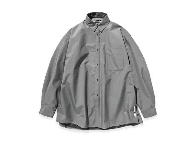 CLESSTE x +PHENIX Windstopper By Gore-Tex Labs City Uniform L/S Shirt "Charcoal Gray"