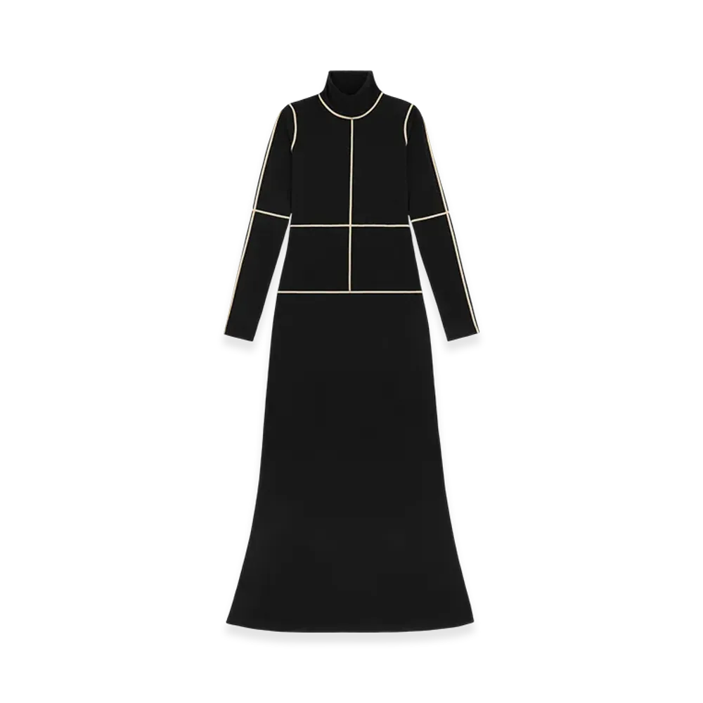 MM6 Maison Margiela Women's Maxi Dresses "Black"