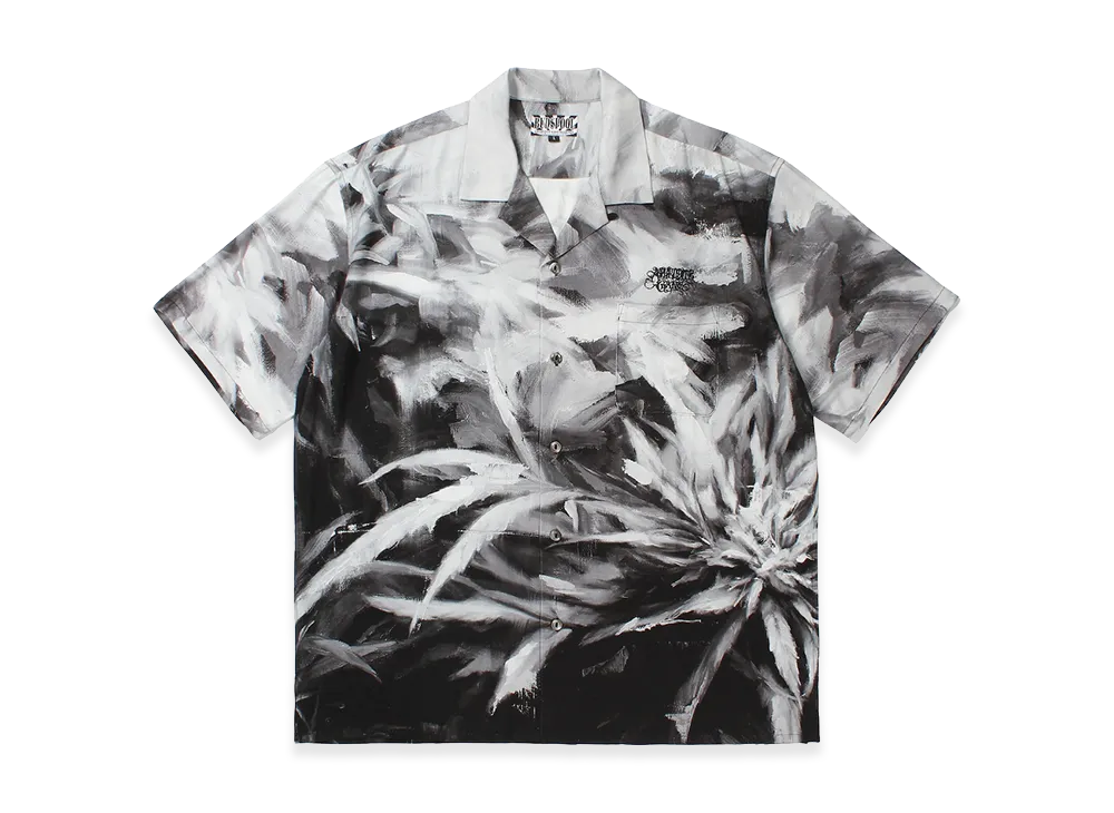 APHRODITEGANG TAKUYA KAMIOKA x BUDSPOOL Hawaiian Shirt "Black"