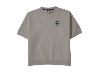 F.C.Real Bristol Tech Sweat S/S Crewneck Top "Gray"