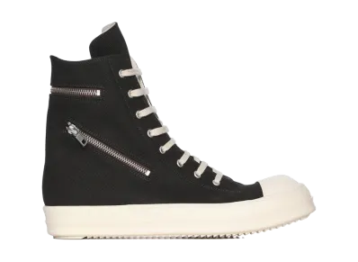 Rick Owens DRKSHDW Cargo Sneaks "Black/Milk"