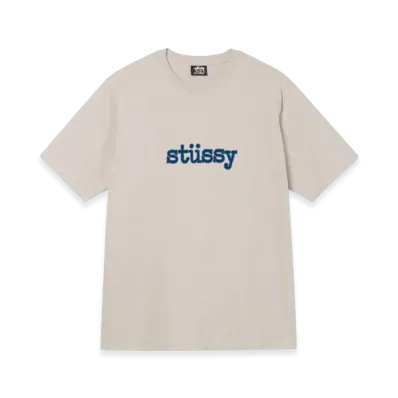 Stussy Typewriter Tee "Smoke"