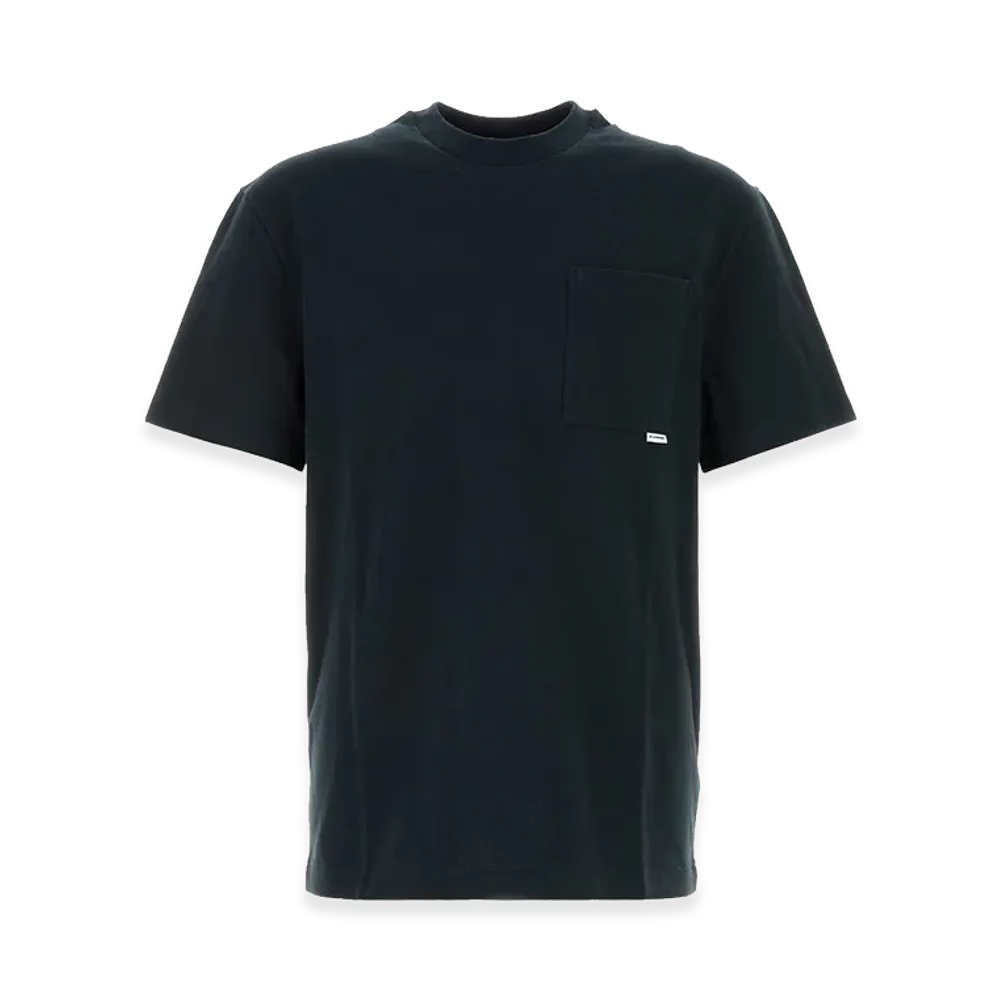 Jil Sander Cotton T-Shirt "Midnight Blue"