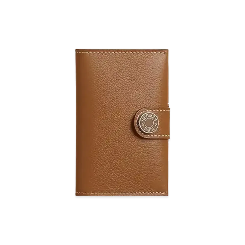 Hermes R.M.S Card Holder "Gold/Gold"