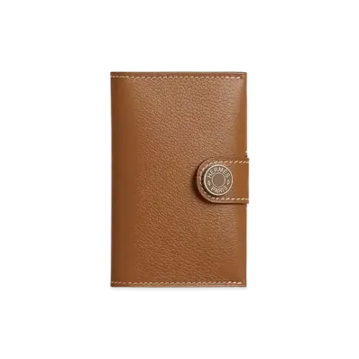 Hermes R.M.S Card Holder "Gold/Gold"
