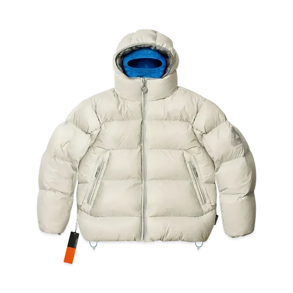 PALACE Pertex Opaque Balaclava Puffa "Grey"