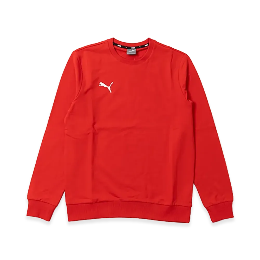 PUMA teamGOAL Casual Crew Neck Sweat "Puma Red"