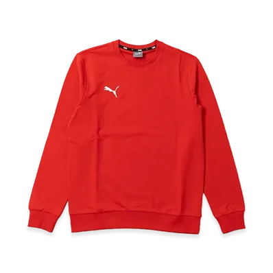 PUMA teamGOAL Casual Crew Neck Sweat "Puma Red"