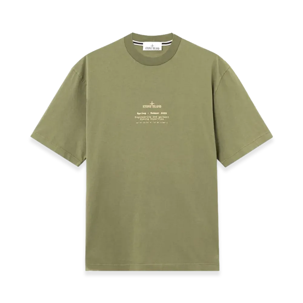 Stone Island 2100001 Organic Cotton Jersey "Military Green"