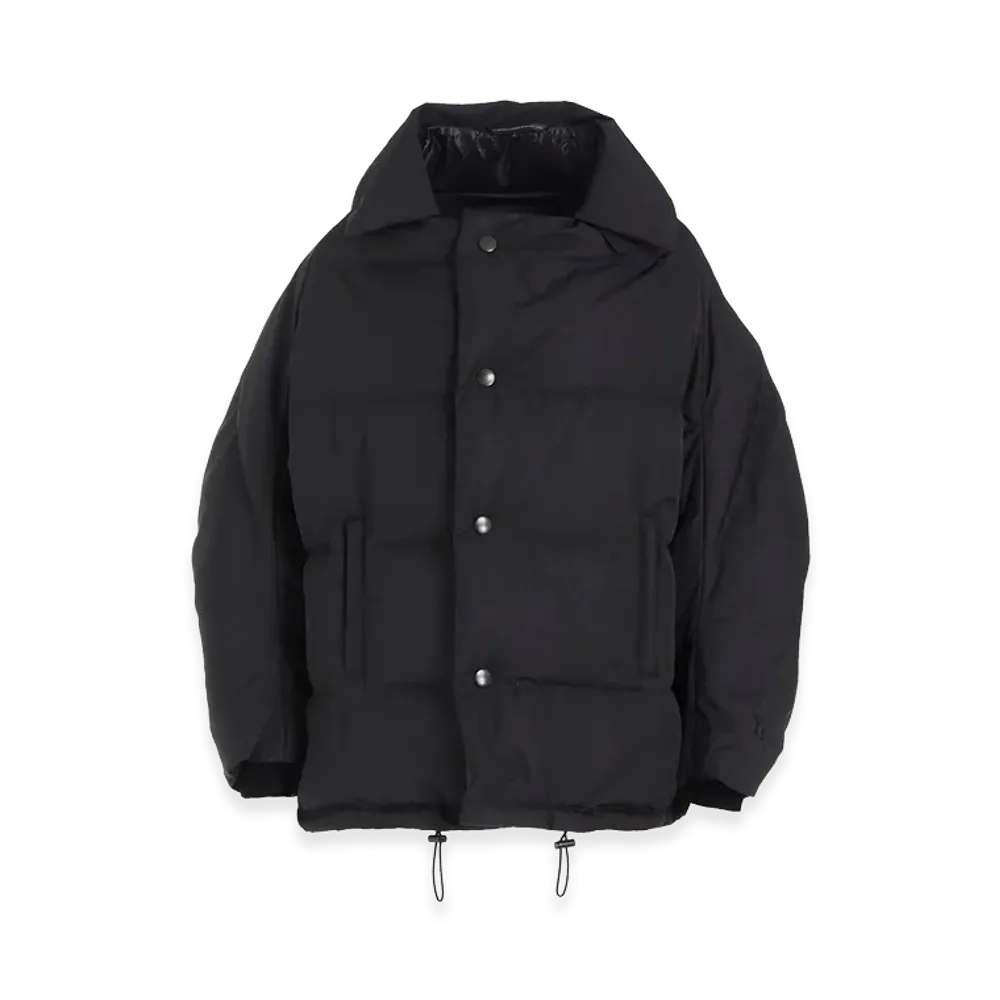 Y's Down Short Jacket "Black"