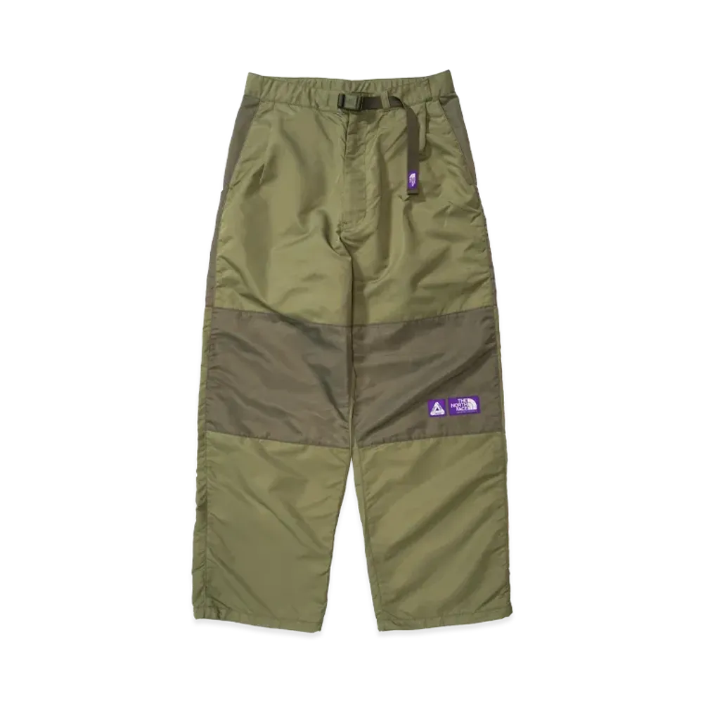 PALACE x The North Face Purple Label Mountain Wind Pants "Sage Green"