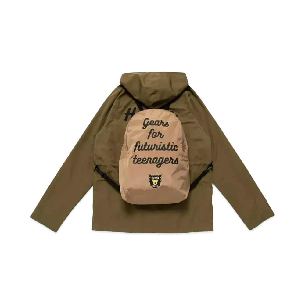 HUMAN MADE WINDBREAKER "Olive"