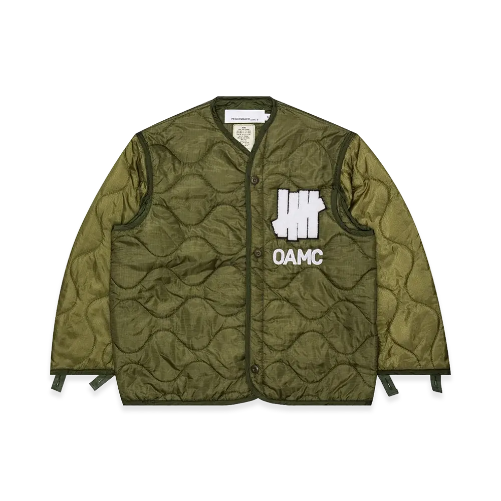 UNDEFEATED x OAMC Peacemaker Liner Jacket "Olive"