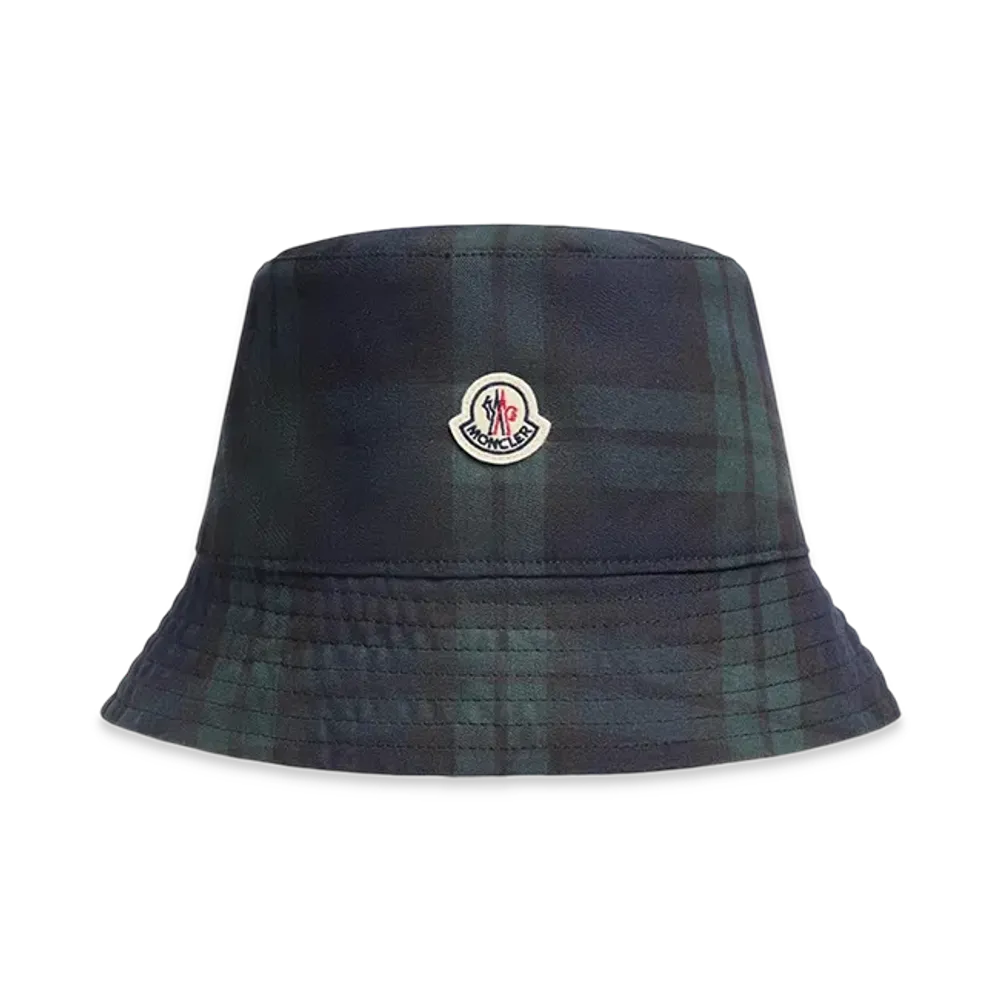 MONCLER Reversible Bucket Hat "Blue Green"