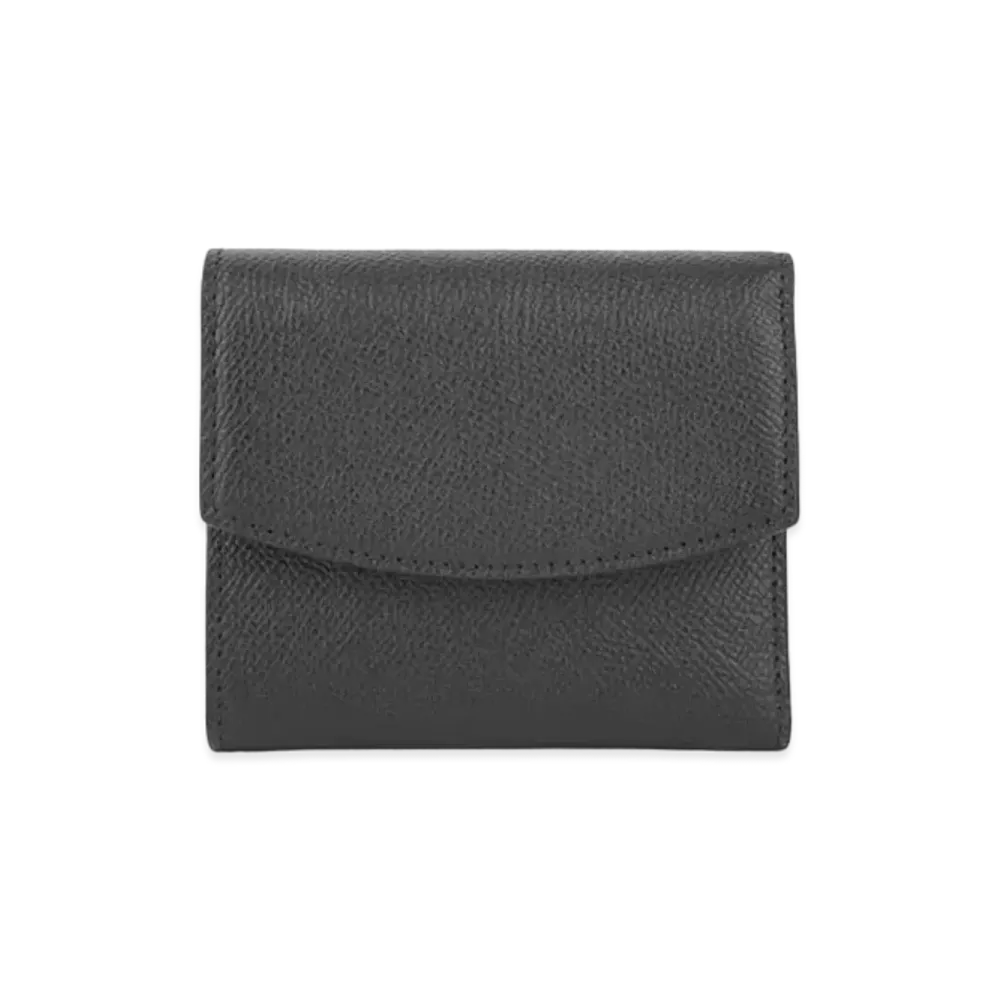 Maison Margiela Trifold Leather Wallet "Black"