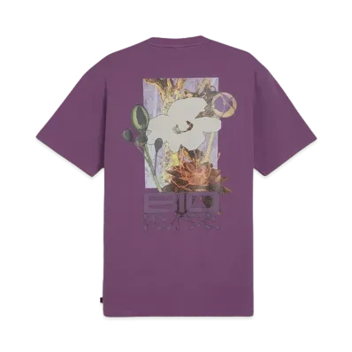 PUMA x P.A.M. GRAPHIC TEE "CRUSHED BERRY"