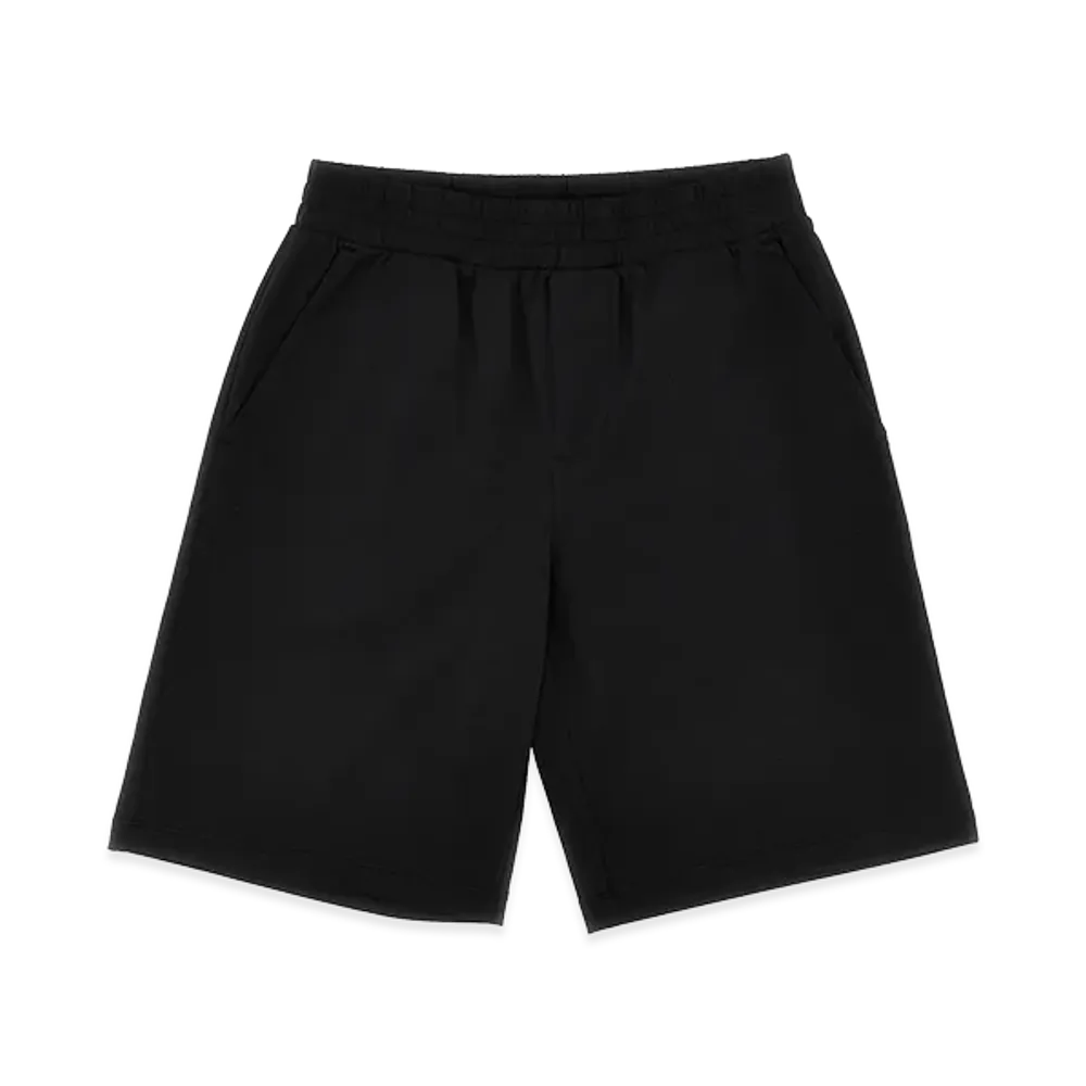 MONCLER Kids Logo Patch Bermuda Shorts "Black"