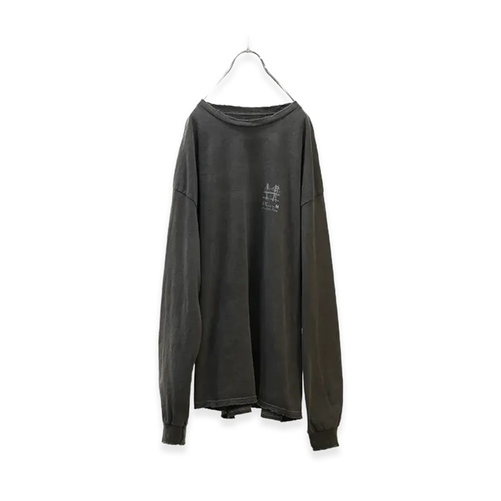 ANCELLM Bridge L/S T-Shirt "Black"
