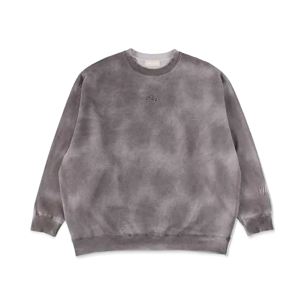 WIND AND SEA Spray Crew Neck "Charcoal"