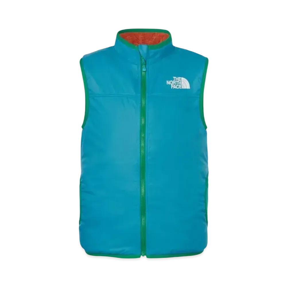 The North Face Kids Reversible Cozy Vest "Alkaline Blue"