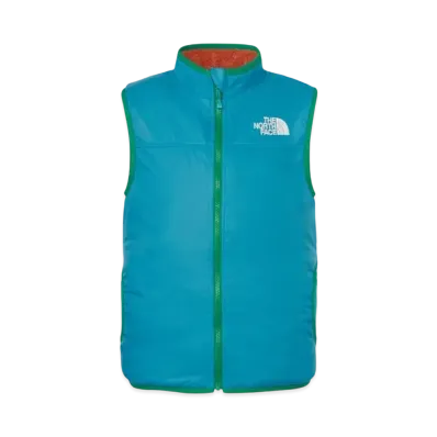 The North Face Kids Reversible Cozy Vest "Alkaline Blue"