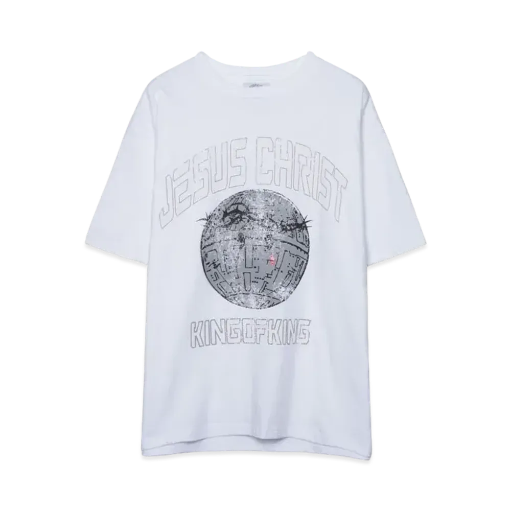 SOMEIT J.X.C VINTAGE TEE "WHITE"