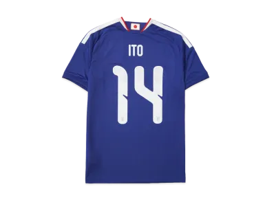 adidas Soccer Japan 2026 Home Replica Jersey #14 Junya Ito "Japan Blue/Ash Blue"