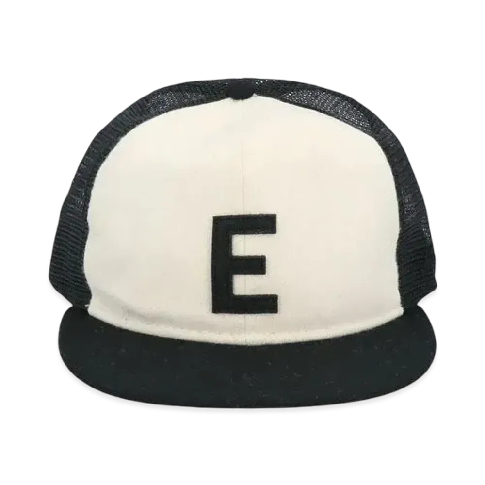 FEAR OF GOD ESSENTIALS x NEW ERA Cream Wool Trucker "Black"