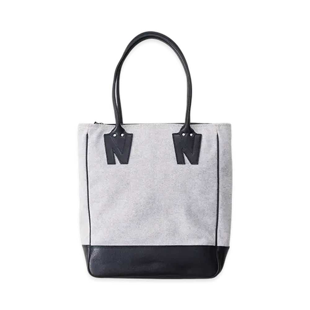 NICENESS L.Doyle Oxford Canvas Tote Bag "Black"