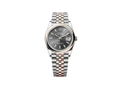ROLEX Datejust 36 Oystersteel "Charcoal"